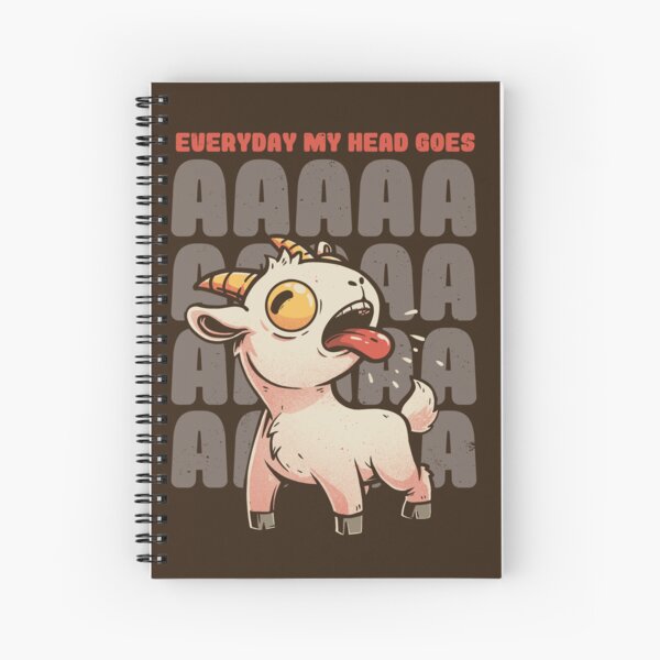 Gru no meme Spiral Notebook for Sale by Goath