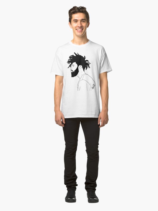 Alternate view of Bearded Dreaded hunk Classic T-Shirt
