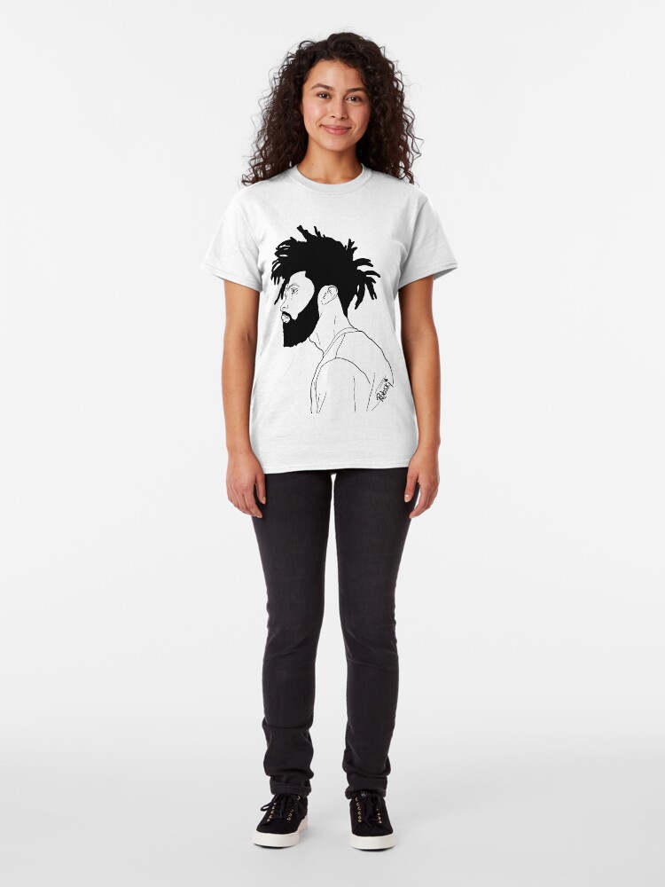 Alternate view of Bearded Dreaded hunk Classic T-Shirt