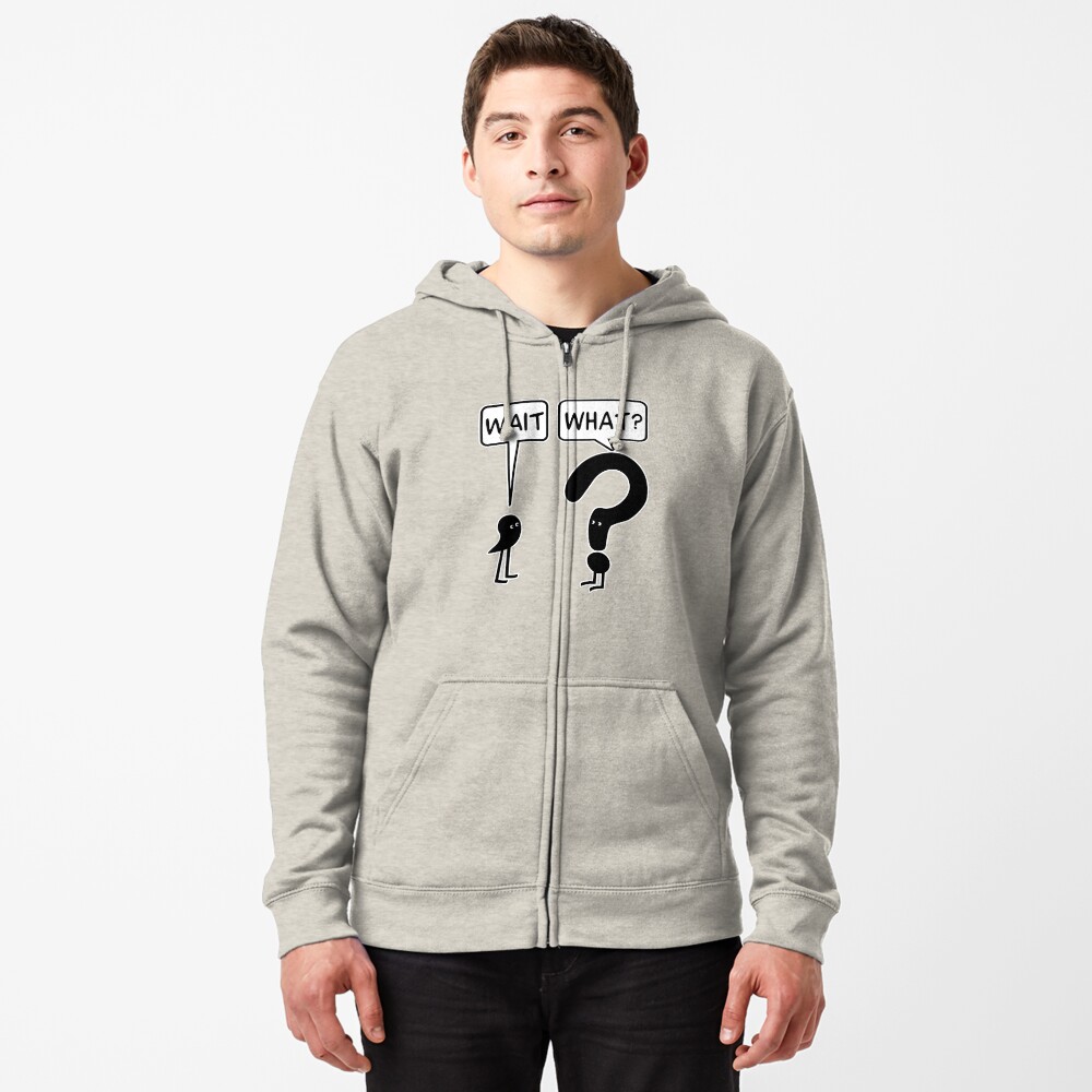 Aperçu de l'œuvre Veste zippée à capuche créée et vendue par ironydesigns.