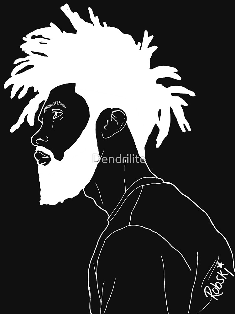 Dreads and Beard by RobskiArt