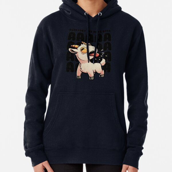Item preview, Everyday My Head Goes AAAA - Funny Goat Meme Gift designed and sold by EduEly.