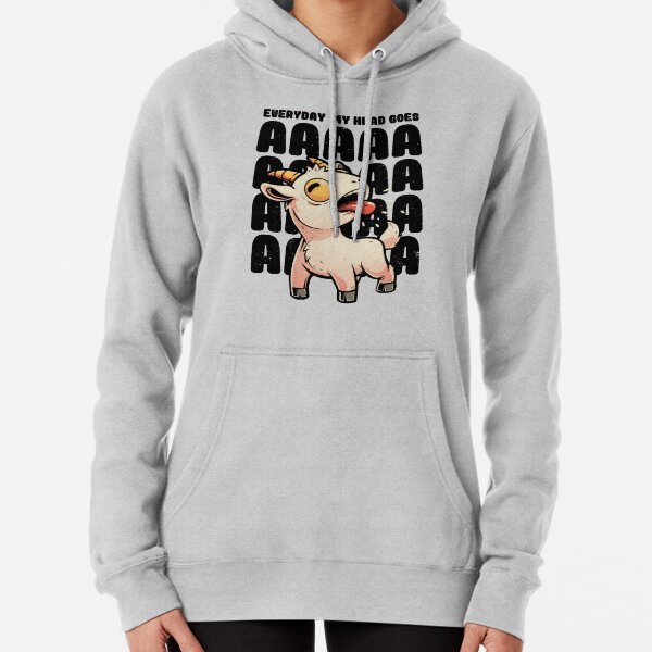 Item preview, Everyday My Head Goes AAAA - Funny Goat Meme Gift designed and sold by EduEly.