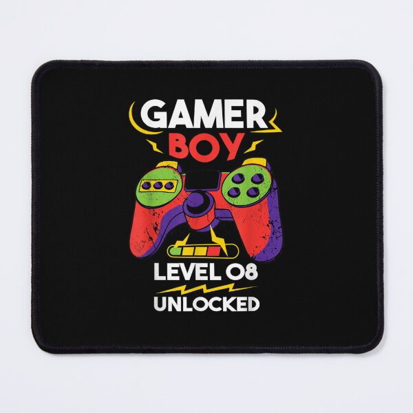 Item preview, Gamer Boy Level 8 Unlocked - 8th Birthday Video Game Gaming designed and sold by beunique5.
