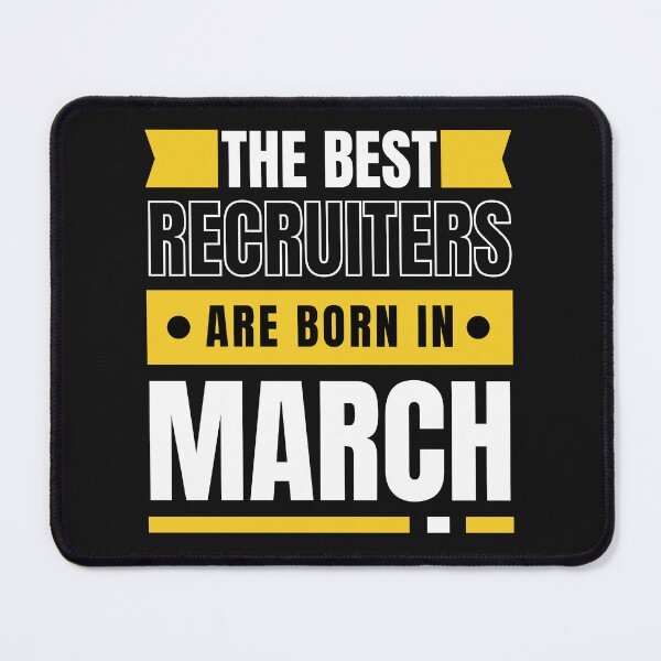 Item preview, The Best Recruiters are born in March Pisces Aries designed and sold by Recruiter-Love.