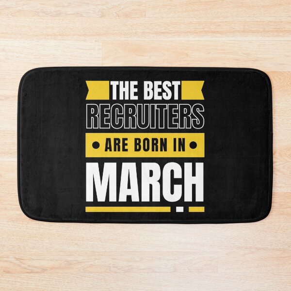 Item preview, The Best Recruiters are born in March Pisces Aries designed and sold by Recruiter-Love.