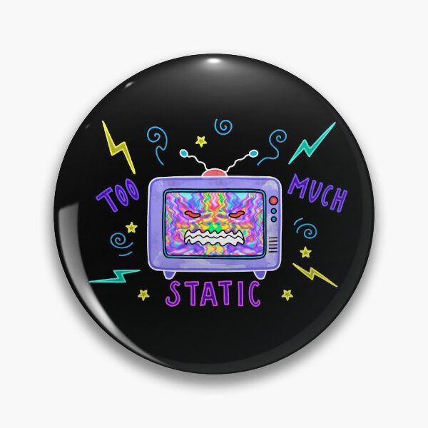 Item preview, Too Much Static designed and sold by klaidelic.
