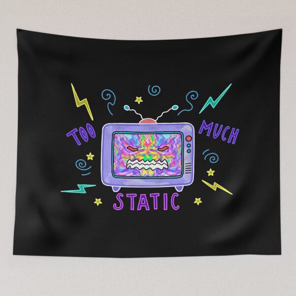Item preview, Too Much Static designed and sold by klaidelic.