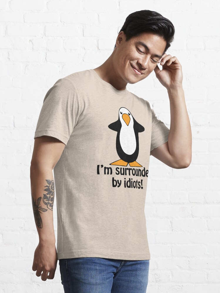 funny penguin t shirt