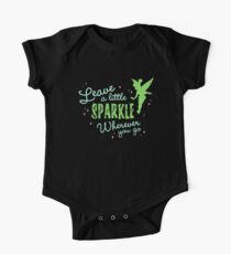 Leave a Little Sparkle Wherever You Go One Piece - Short Sleeve
