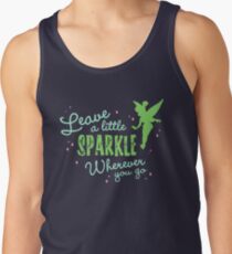 Lass einen kleinen Funken, wohin du auch gehst Tanktop für Männer
