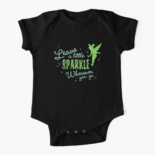 Leave a Little Sparkle Wherever You Go Short Sleeve Baby One-Piece
