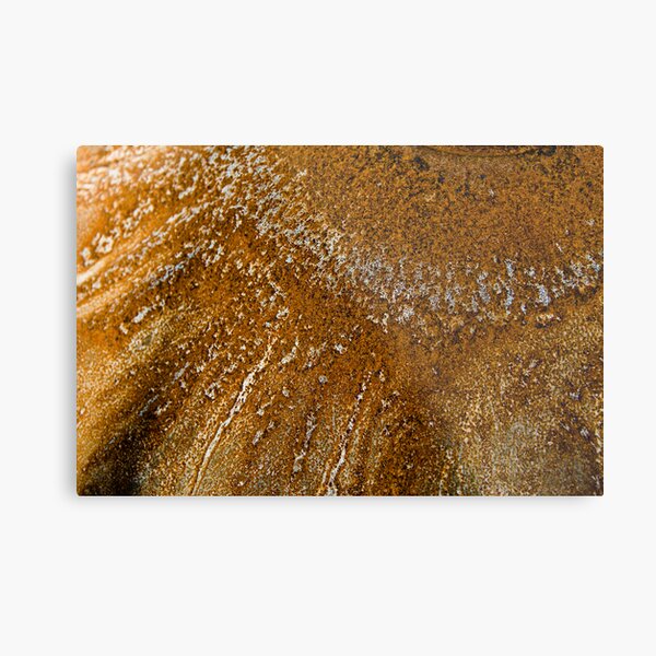 Acid Rust Metal Print