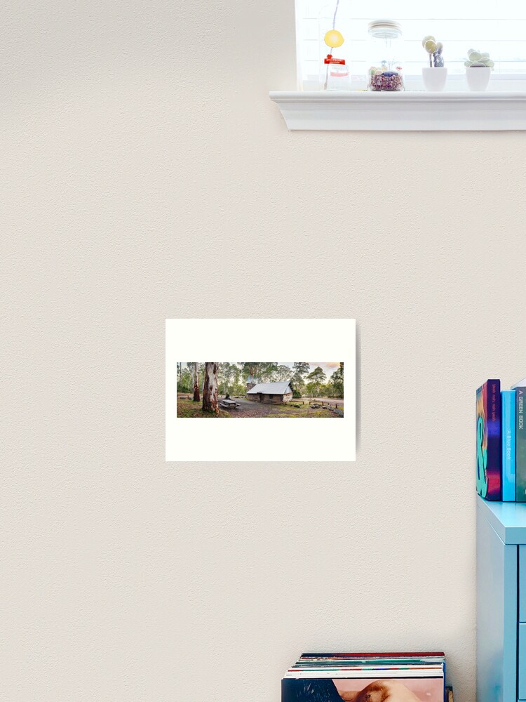 Thumbnail 2 of 3, Art Print, Moscow Villa Hut, Nunniong, Victoria, Australia designed and sold by Chockstone.