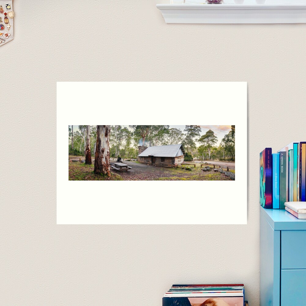 Moscow Villa Hut, Nunniong, Victoria, Australia Art Print
