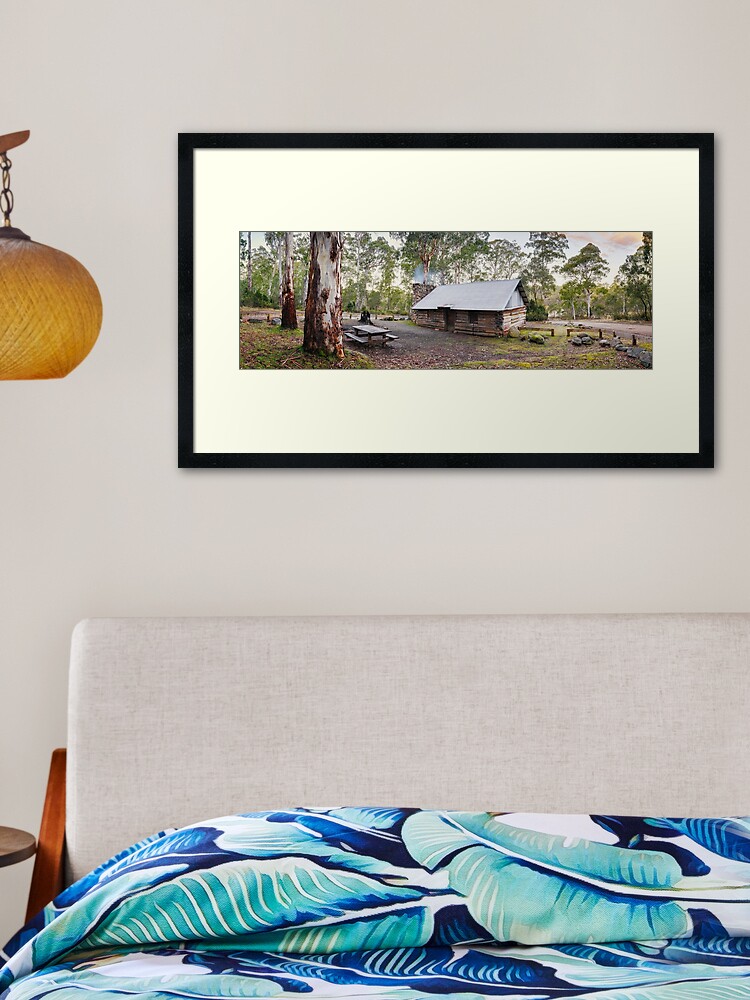 Thumbnail 2 of 7, Framed Art Print, Moscow Villa Hut, Nunniong, Victoria, Australia designed and sold by Chockstone.