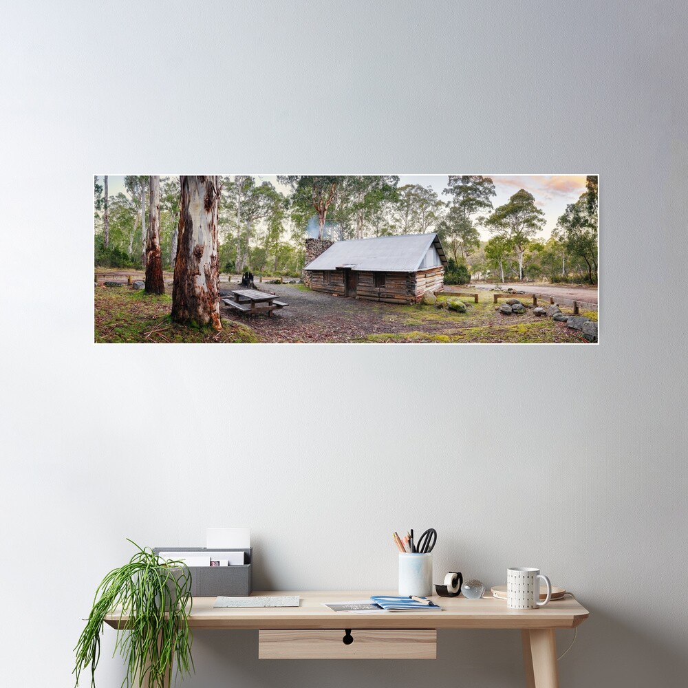 Moscow Villa Hut, Nunniong, Victoria, Australia Poster