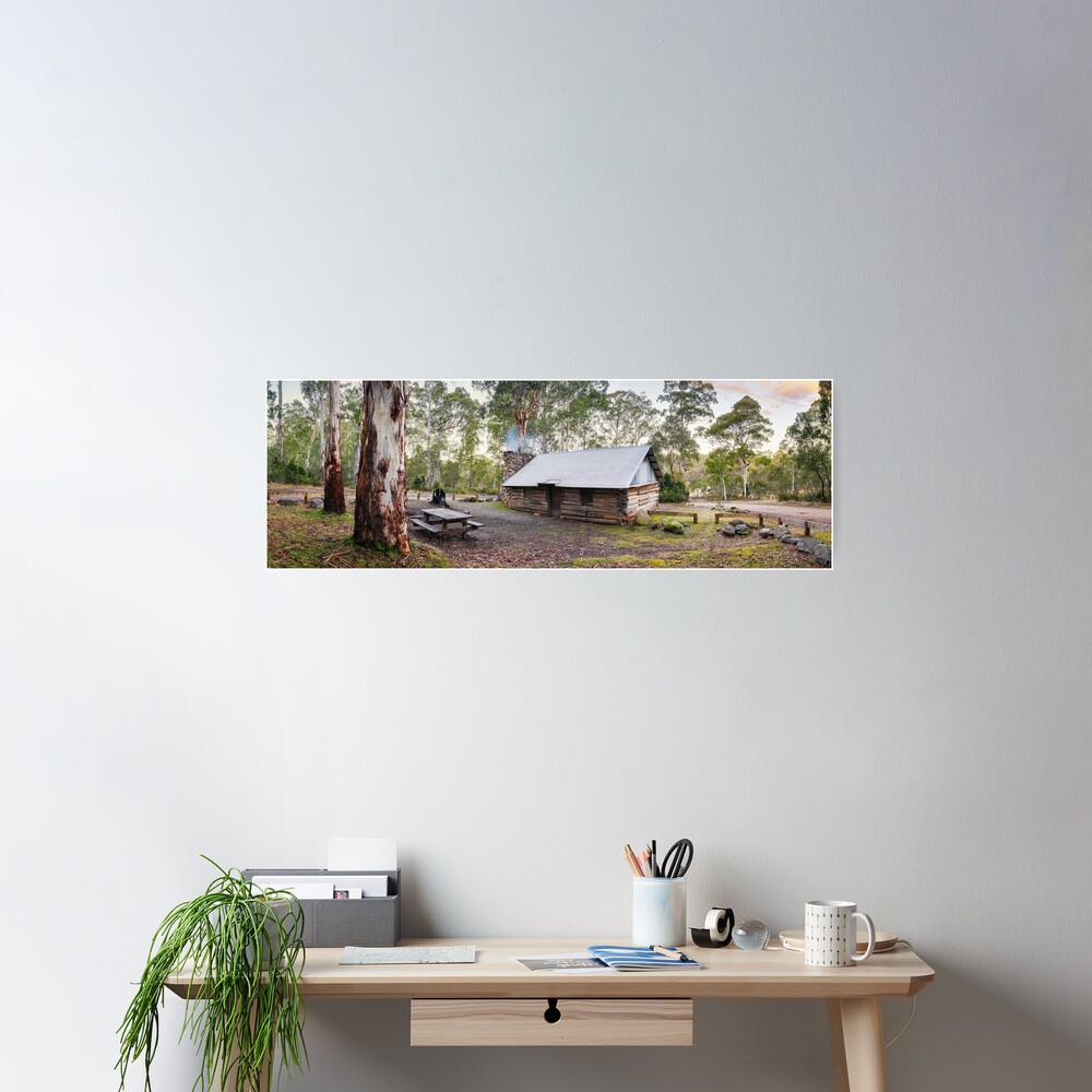 Moscow Villa Hut, Nunniong, Victoria, Australia Poster
