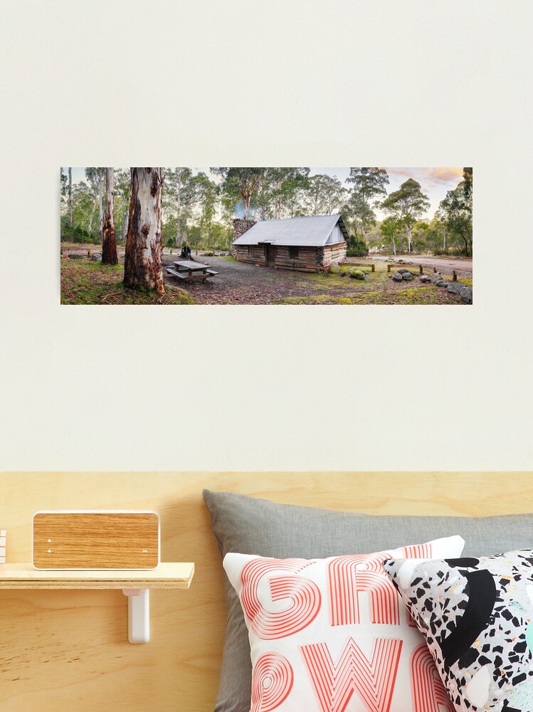 Thumbnail 2 of 3, Photographic Print, Moscow Villa Hut, Nunniong, Victoria, Australia designed and sold by Chockstone.