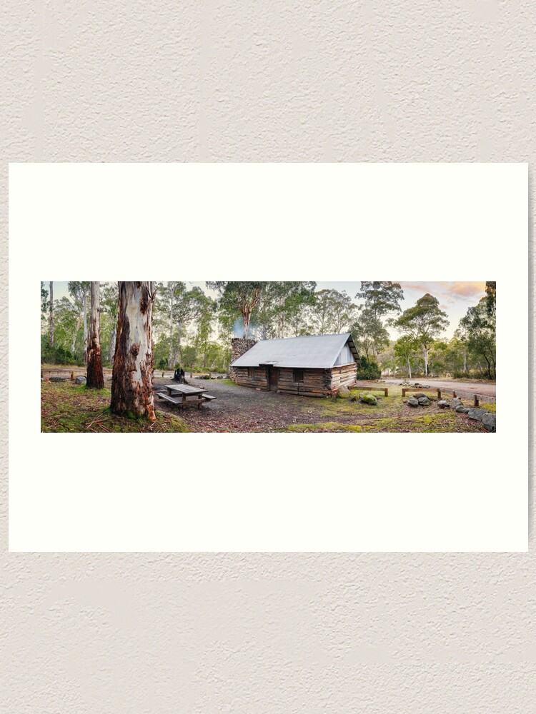 Thumbnail 1 of 3, Art Print, Moscow Villa Hut, Nunniong, Victoria, Australia designed and sold by Chockstone.