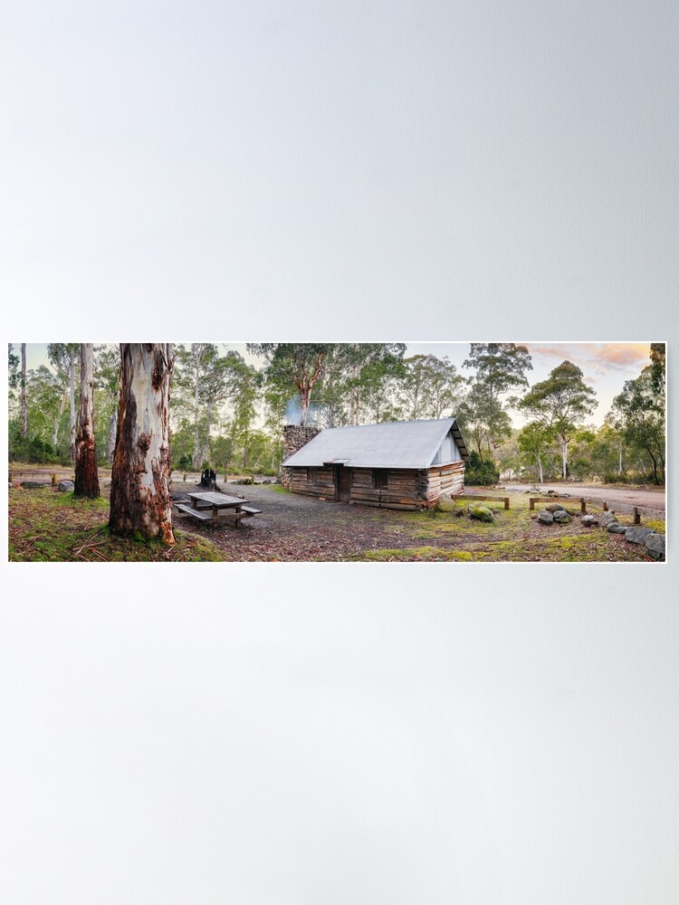 Alternate view of Moscow Villa Hut, Nunniong, Victoria, Australia Poster