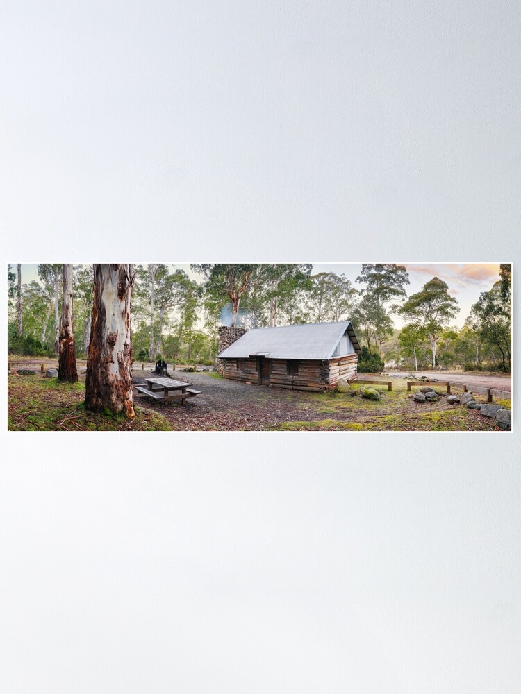 Alternate view of Moscow Villa Hut, Nunniong, Victoria, Australia Poster
