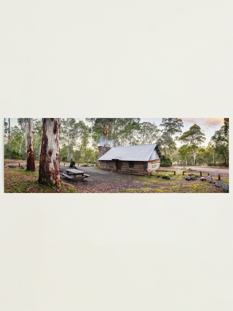 Alternate view of Moscow Villa Hut, Nunniong, Victoria, Australia Photographic Print