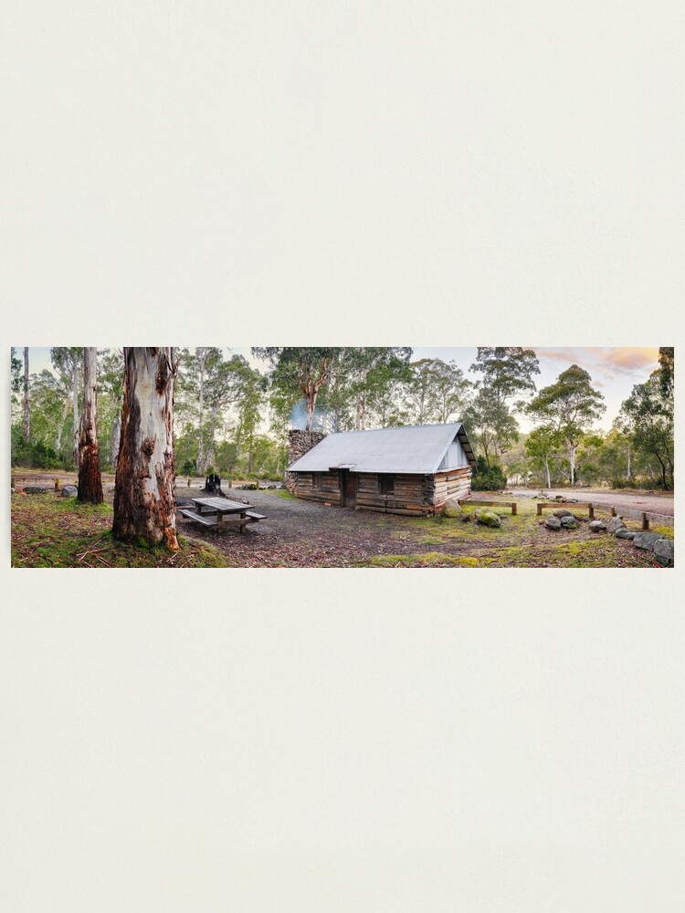 Alternate view of Moscow Villa Hut, Nunniong, Victoria, Australia Photographic Print