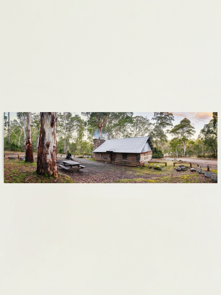 Thumbnail 1 of 3, Photographic Print, Moscow Villa Hut, Nunniong, Victoria, Australia designed and sold by Chockstone.