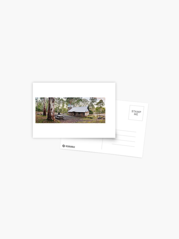 Thumbnail 1 of 2, Postcard, Moscow Villa Hut, Nunniong, Victoria, Australia designed and sold by Chockstone.