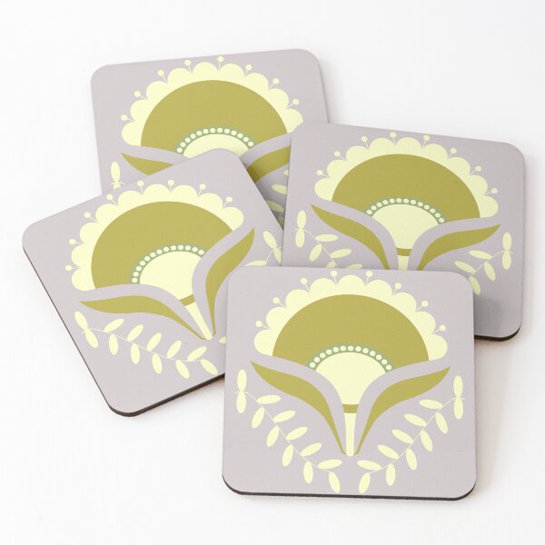 Item preview, Mod Art Deco Flower Burst Series [CP22098c] designed and sold by Carina Parry Studios.