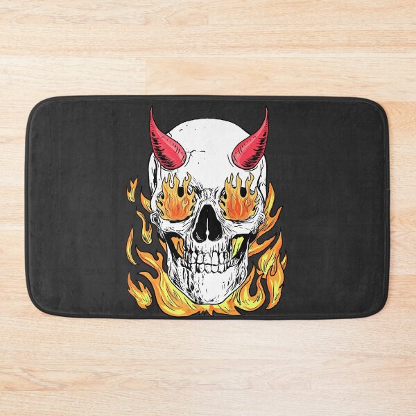 Item preview, FIERY SKULL HALLOWEEN  designed and sold by CoopClothing.