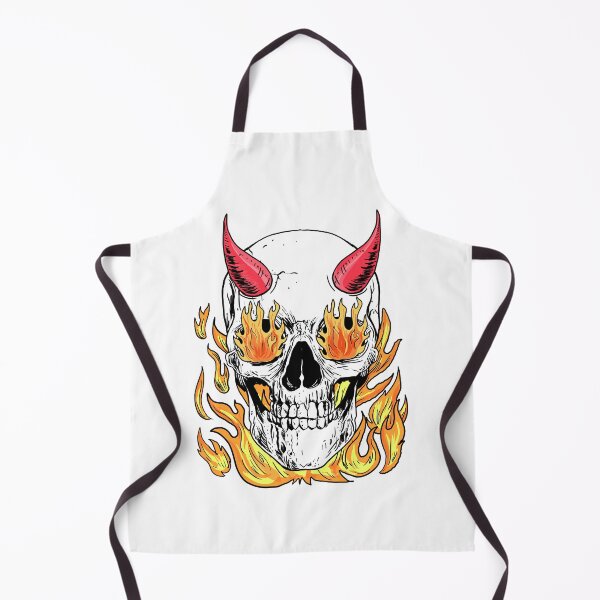 Item preview, FIERY SKULL HALLOWEEN  designed and sold by CoopClothing.