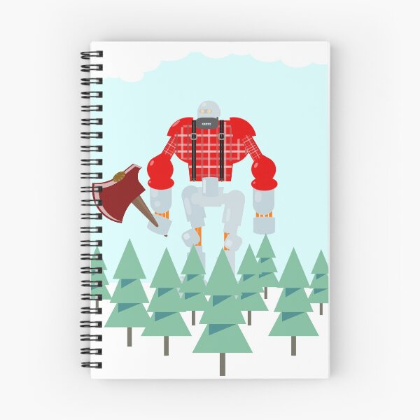 Aperçu de l'œuvre Robo Lumberjack créée et vendue par dr-zaius.