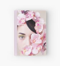 Orchid Mask Hardcover Journal