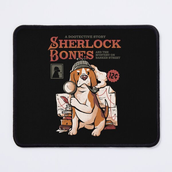 Item preview, Sherlock Bones - Cute Dog Quotes Gift designed and sold by EduEly.