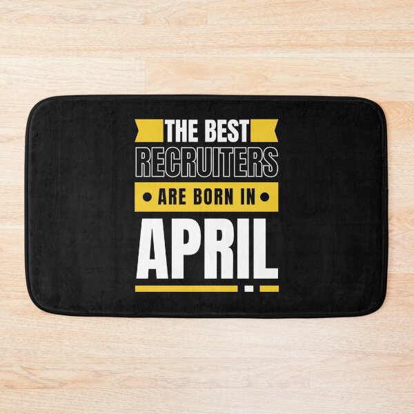 Item preview, The Best Recruiters are born in April Aries Taurus designed and sold by Recruiter-Love.