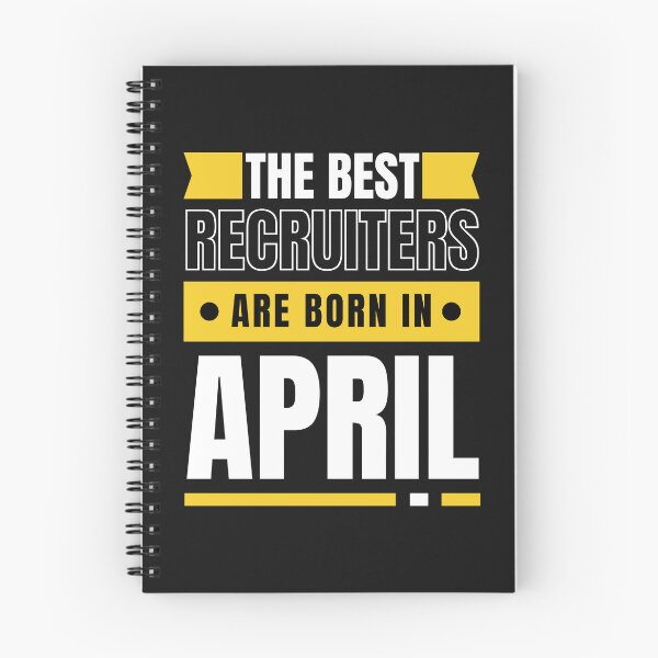 Item preview, The Best Recruiters are born in April Aries Taurus designed and sold by Recruiter-Love.