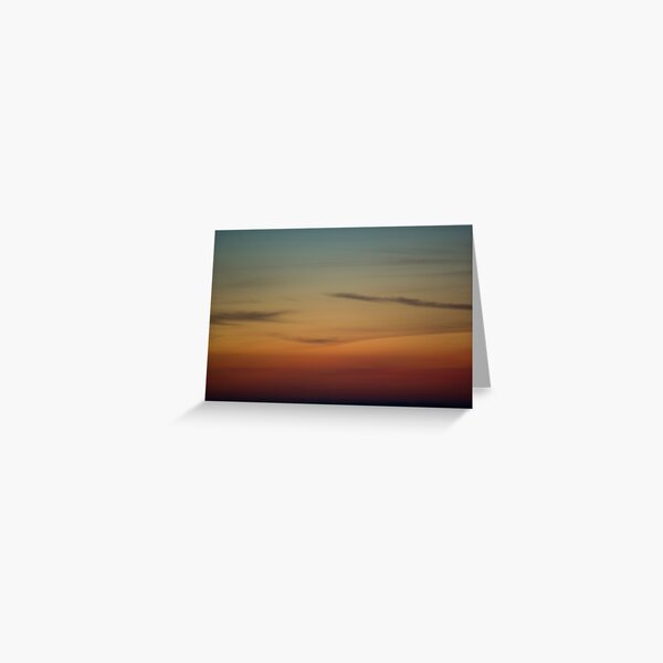 Sky Greeting Card