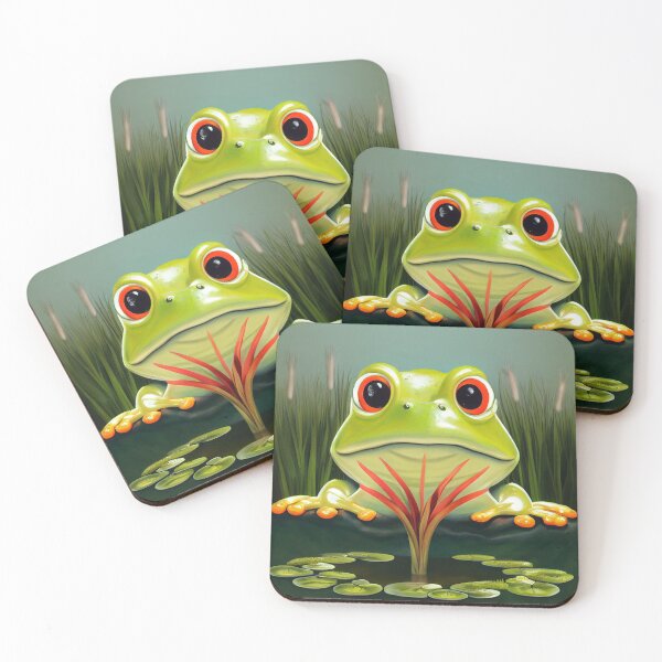 Item preview, Cute Frog designed and sold by DirtyBirdLad.
