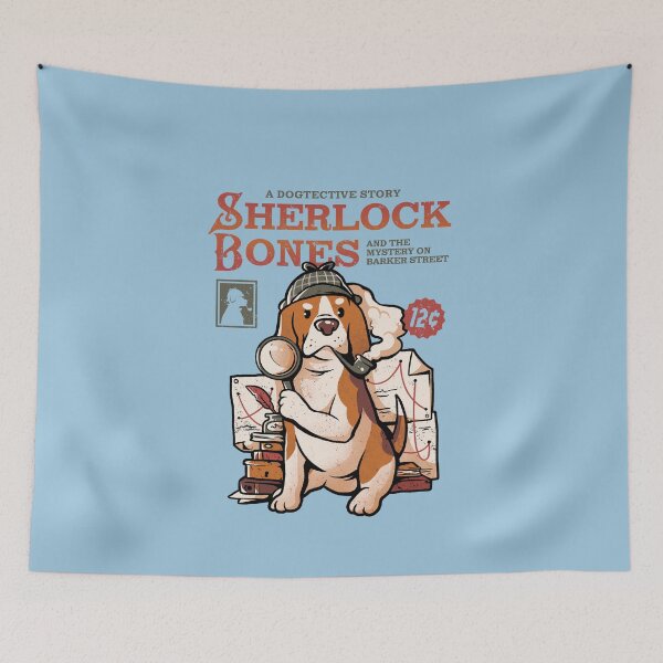 Item preview, Sherlock Bones - Cute Dog Quotes Gift designed and sold by EduEly.