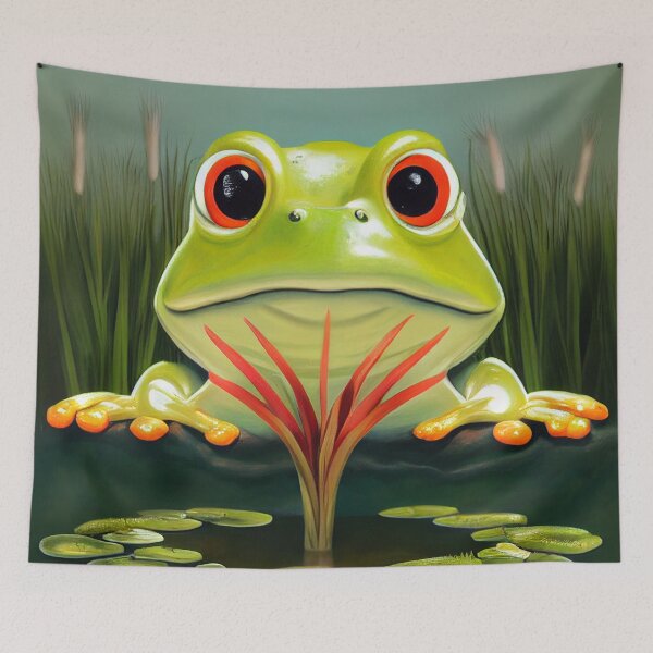 Item preview, Cute Frog designed and sold by DirtyBirdLad.