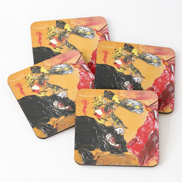 Item preview, Corrida - Oil Painting  designed and sold by Hell-Prints.