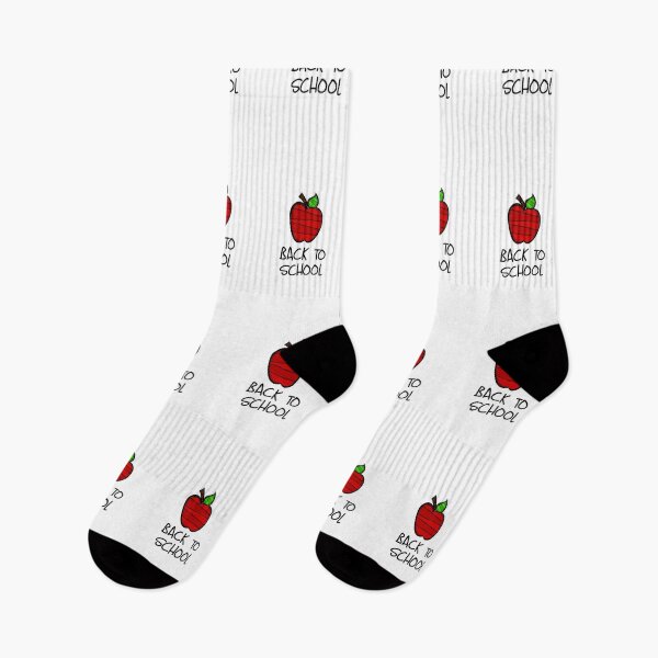 Item preview, Back to School Red Apple! (on White) designed and sold by PawsitiveMum.