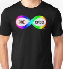 No H8, CRE8! (Elfquest) Unisex T-Shirt