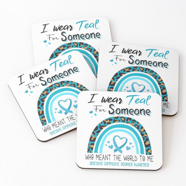 Item preview, Obsessive Compulsive Disorder Awareness I Wear Teal for Someone Who Meant The World To Me designed and sold by GennieShop.
