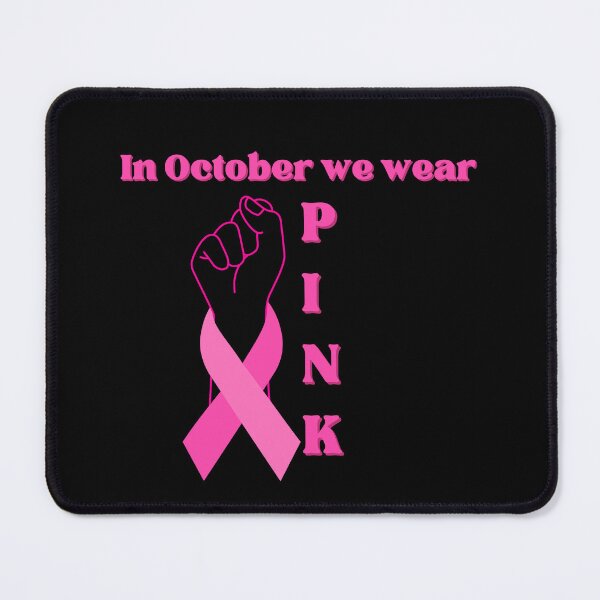 Item preview, In October We Wear Pink Breast Cancer Awareness T-shirt designed and sold by Nerdygirlteez.