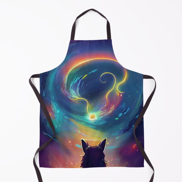 Item preview, Horse looking and admiring space designed and sold by ComicsFactory.