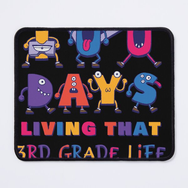 Item preview, Cute Monster 100 Days Living That 3rd Grade Life Kids designed and sold by Merchking1.