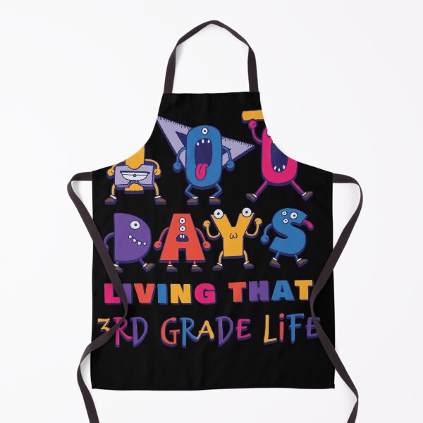 Item preview, Cute Monster 100 Days Living That 3rd Grade Life Kids designed and sold by Merchking1.